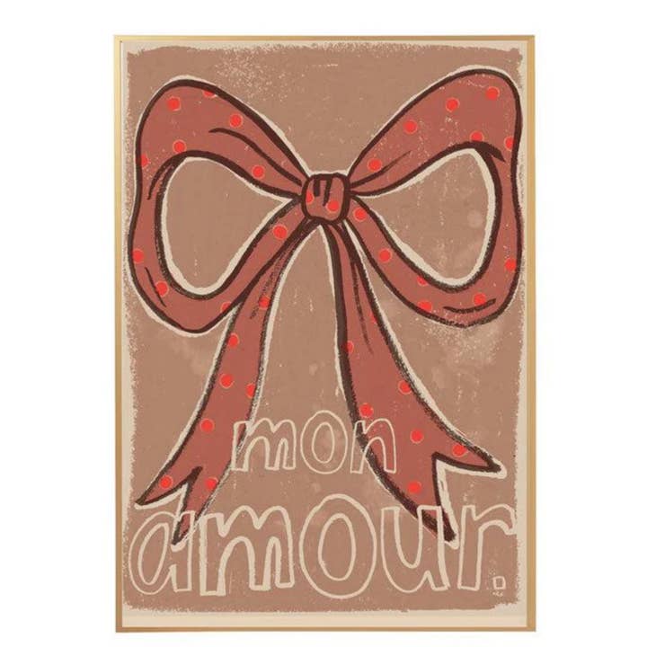 Affiche déco - Mon amour