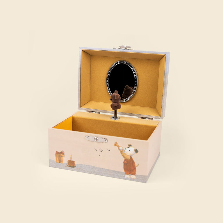 Boîte à bijoux musicale Amis