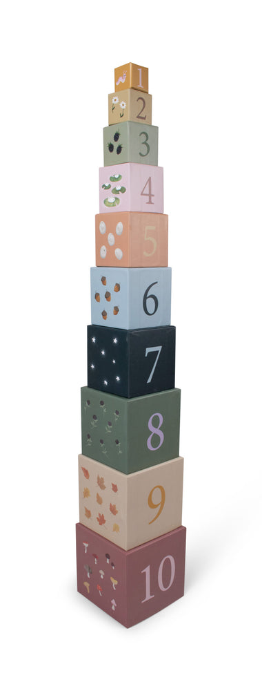 Cubes à empiler – Animaux nordiques