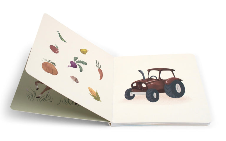 Livre imagier – A la ferme