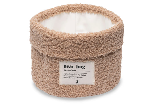 Panier de rangement Boucle - Biscuit