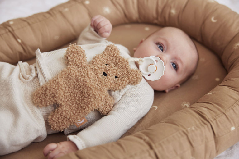 Attache sucette ourson biscuit