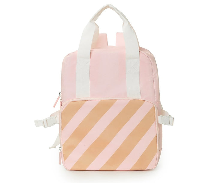 Sac à dos isotherme enfant - Stripes Pink