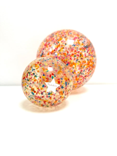 Ballon "confetti" multico