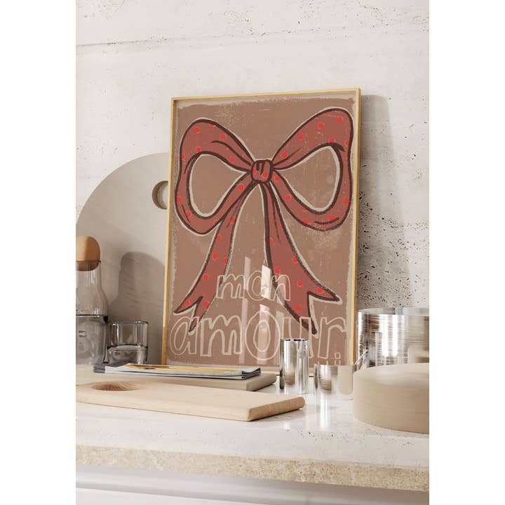 Affiche déco - Mon amour