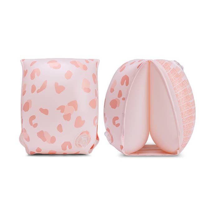 Brassards - Vieux Rose - Léopard 0/2 ou 2/6 ans