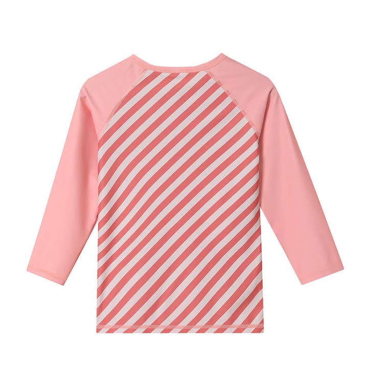 T-shirt anti-UV manches longues Rayures Bloom&Blush