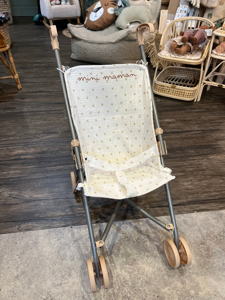 Poussette canne coeur - Mini maman