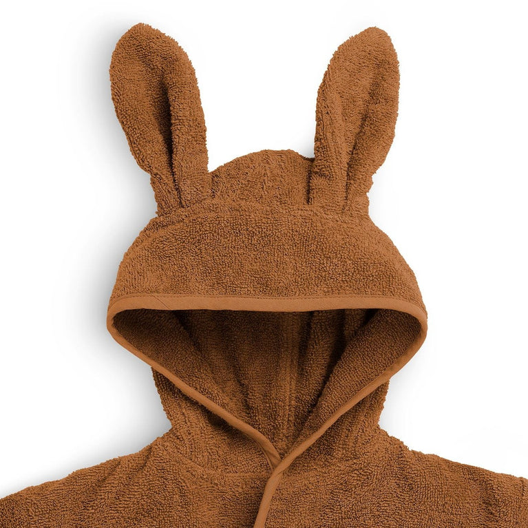 Peignoir lapin caramel 3-4 ans