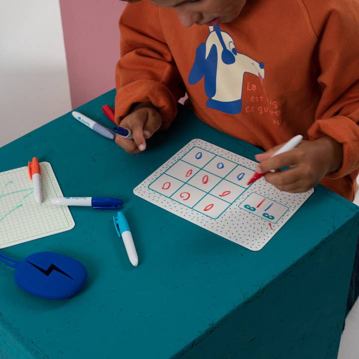 Jeux de voyage - 6 jeux nomades effaçables pour s’amuser