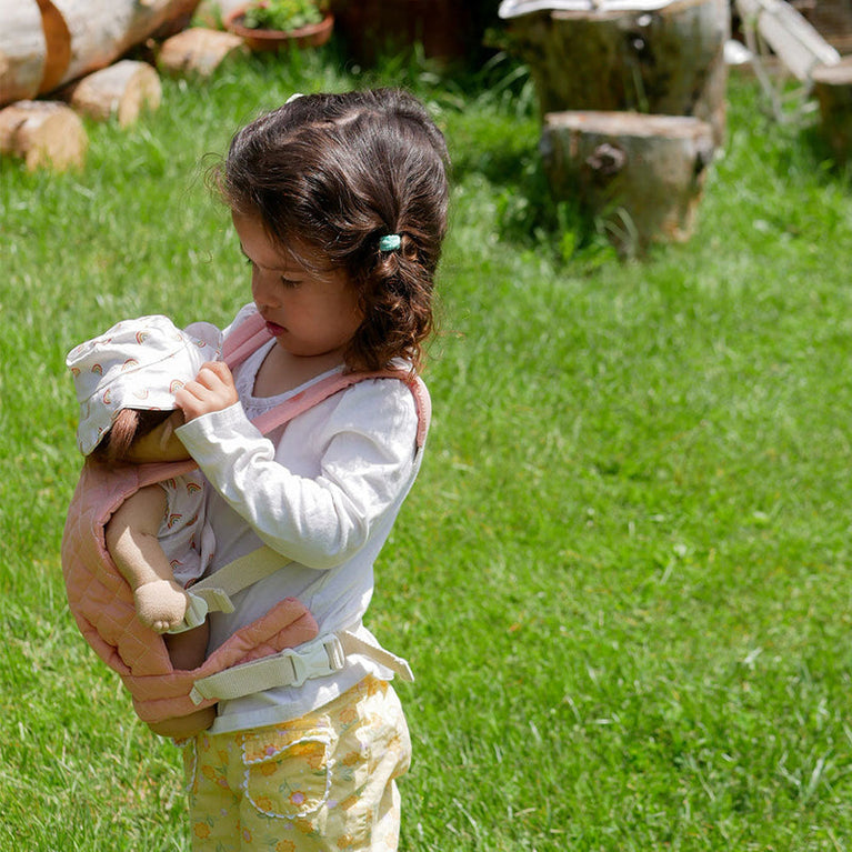 Porte poupée - rose