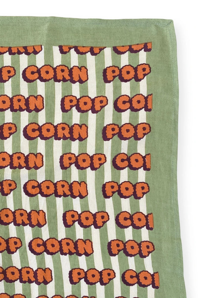 Small Foulard Manika "Pop Corn"
Olive