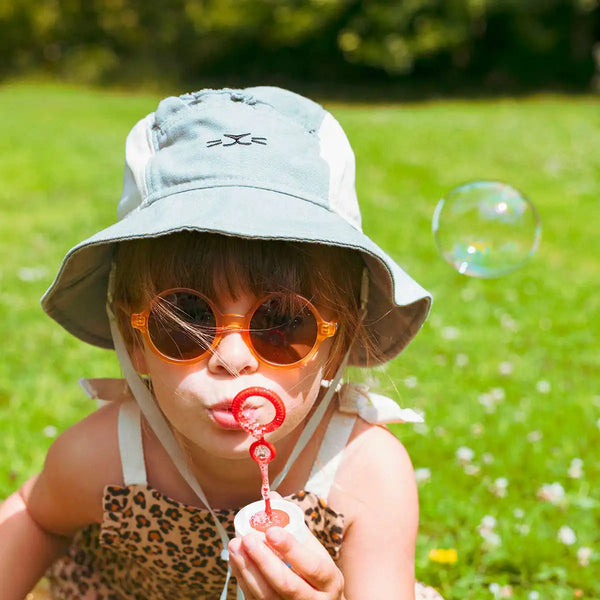Lunette de soleil - Woam Enfant Abricot