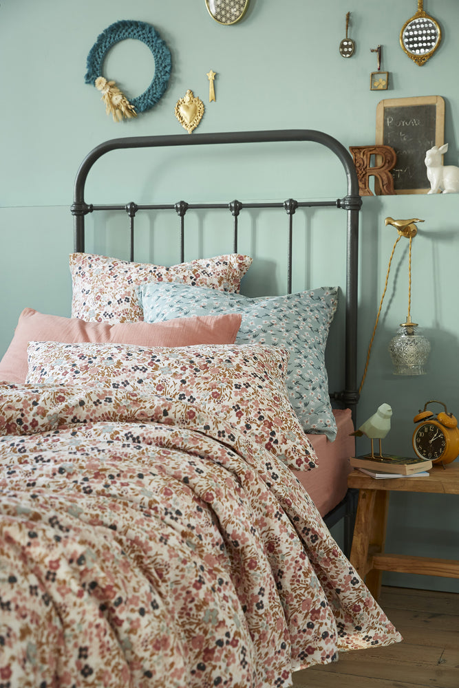 Housse de couette 140x200 - Capucine pampa