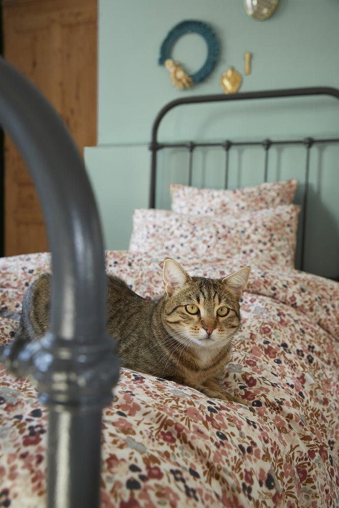 Housse de couette 140x200 - Capucine pampa