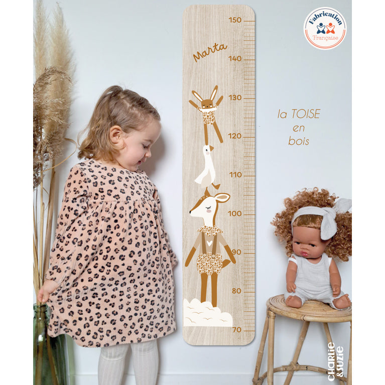 Toise en Bois Graou la biche