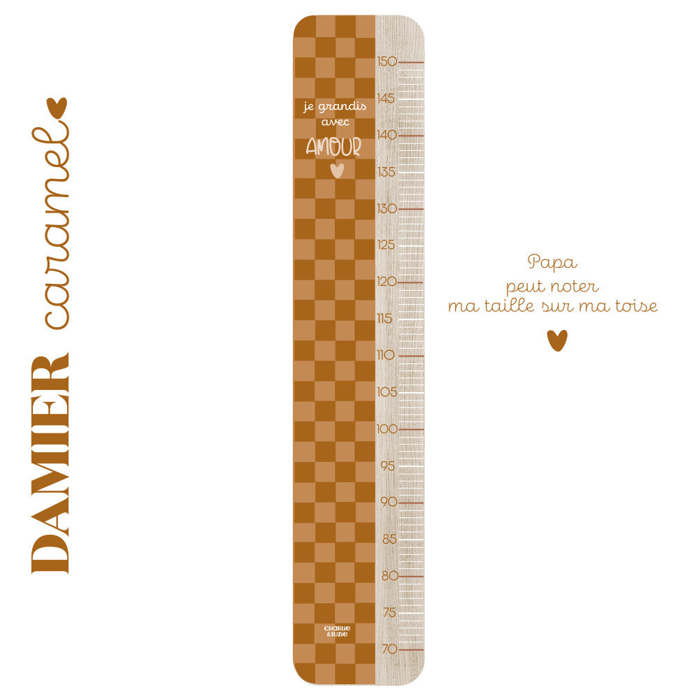 Toise en Bois Damier