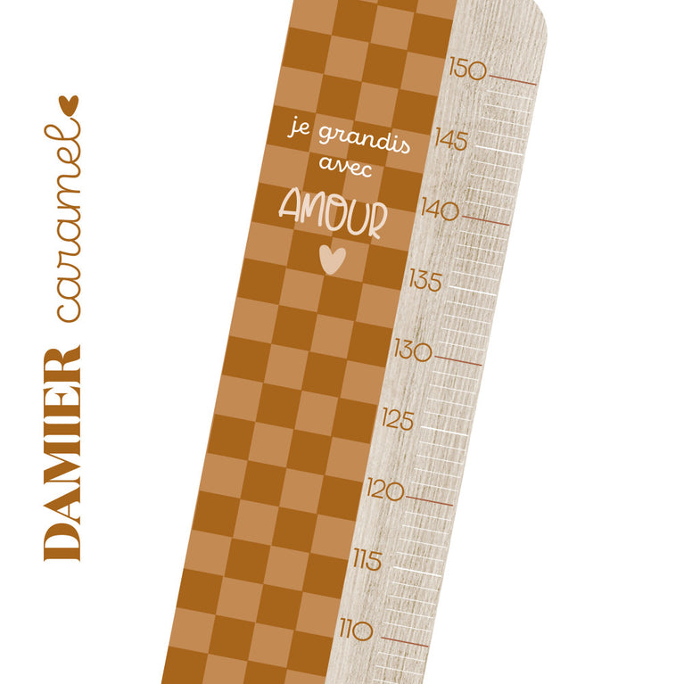 Toise en Bois Damier