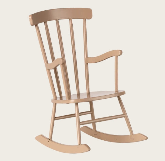 Rocking chair, Miniature - Beige foncé