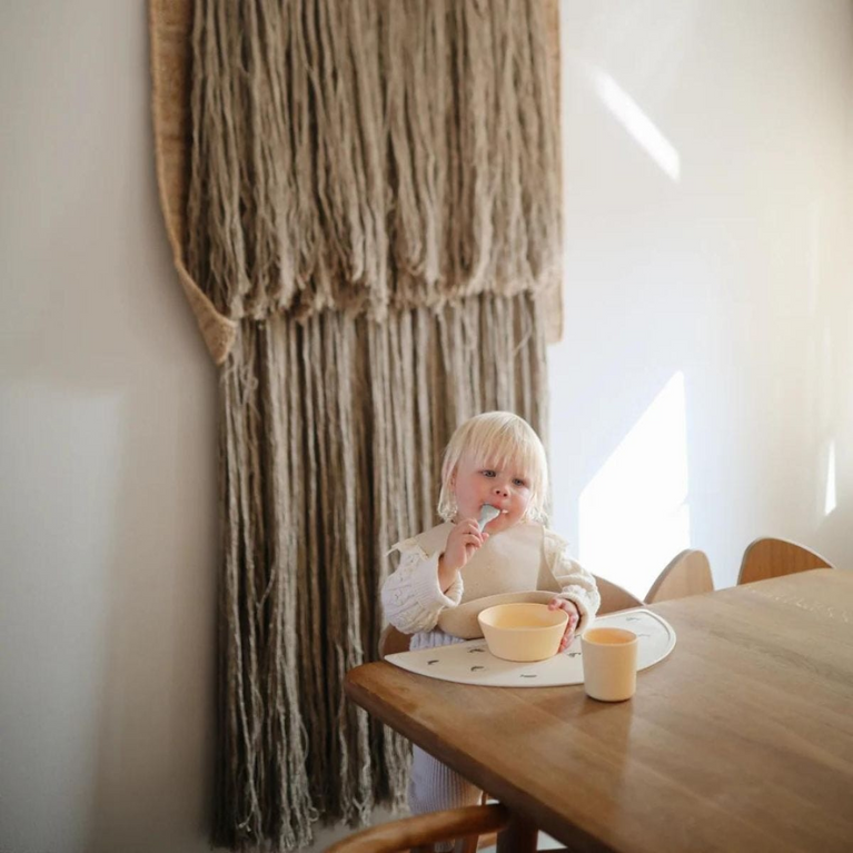 Cuillères ergonomiques x2 - Cambridge Blue / Shifting Sand