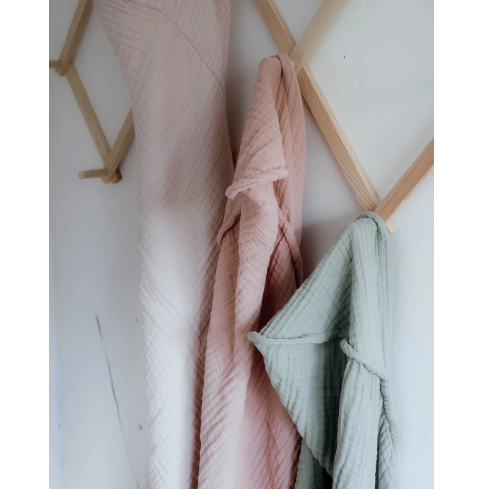 Cape de bain extra douce rose