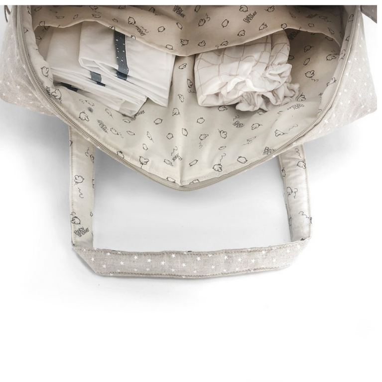 Sac à langer fleur d'olivier