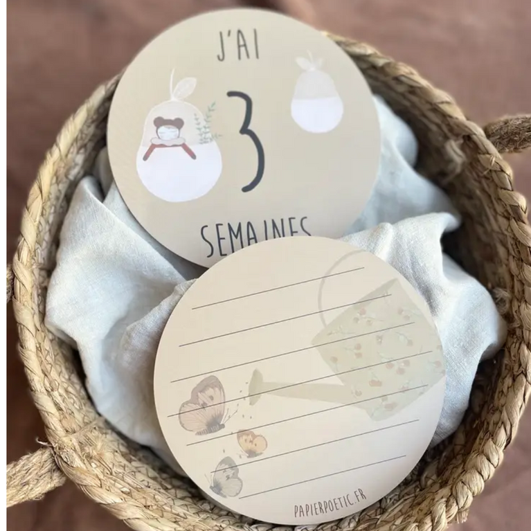 Cartes étapes "ma première année"