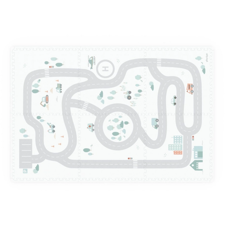 Tapis de jeux route/ icones