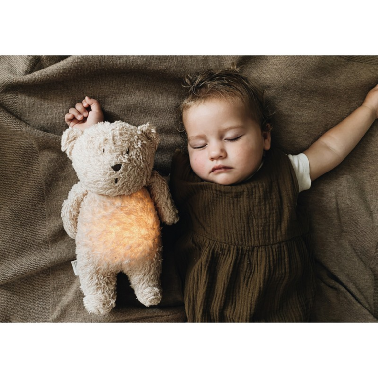 Veilleuse ourson moonie - sable