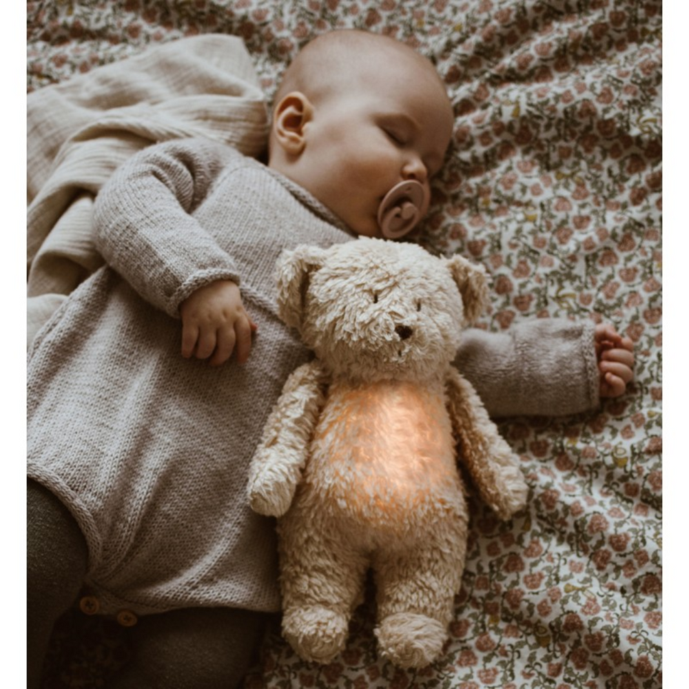 Veilleuse ourson moonie - sable