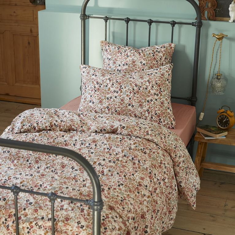 Housse de couette 140x200 - Capucine pampa