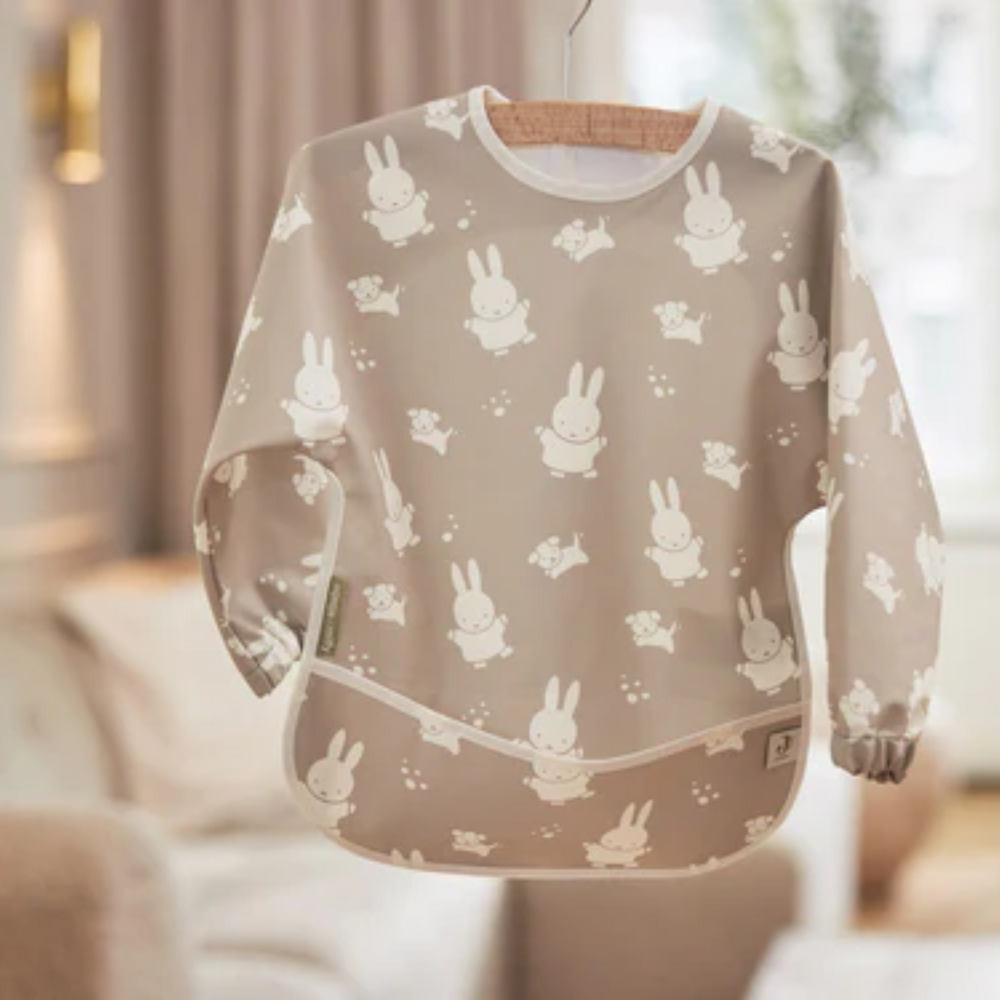 Bavoir à manches imperméable MiffySnuffy Olive Green