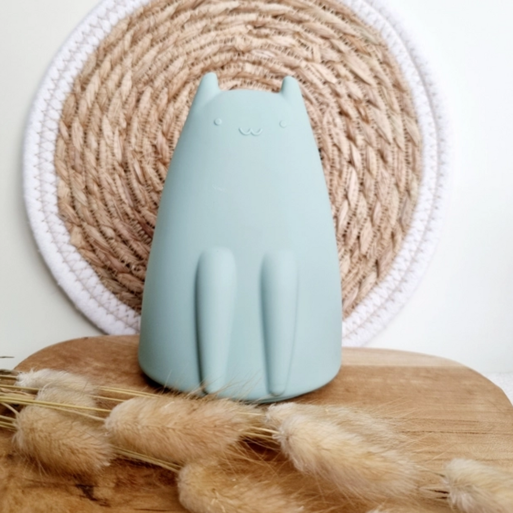 Tirelire souple en silicone - Chat