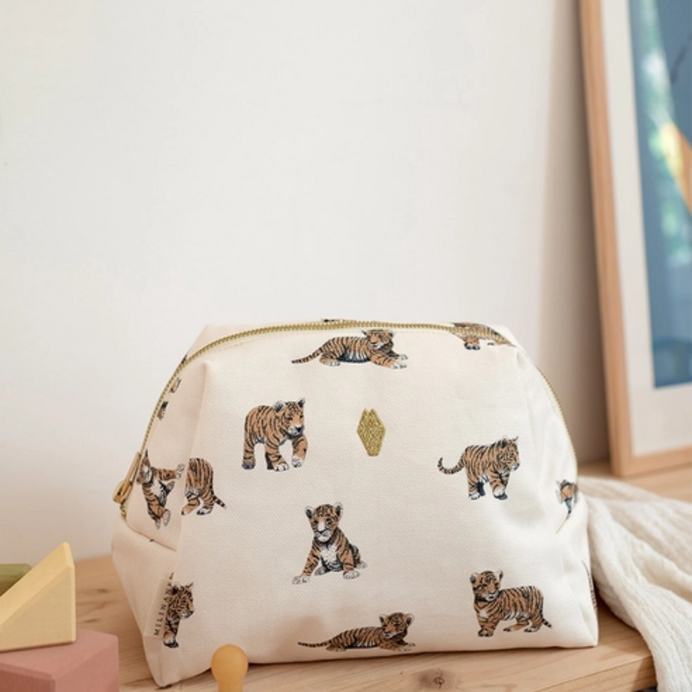 Trousse de toilette - JADE - Tigre