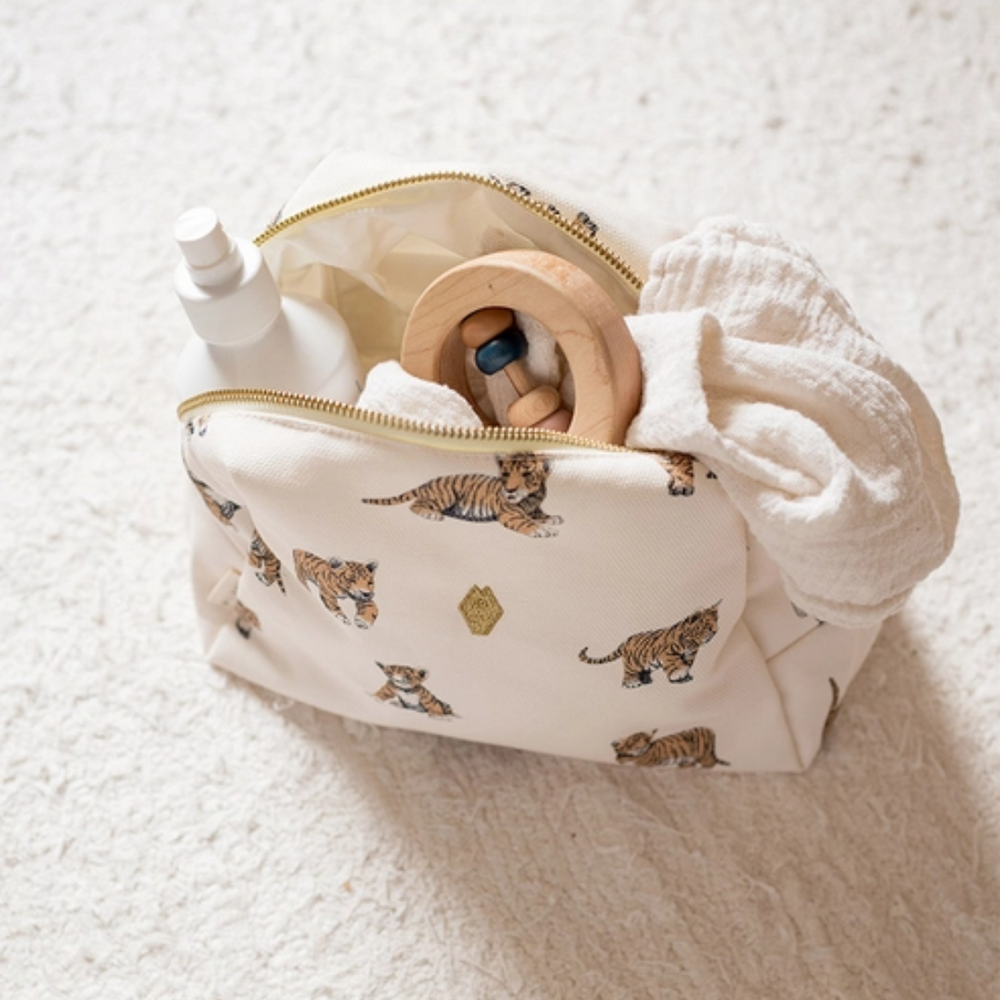 Trousse de toilette - JADE - Tigre