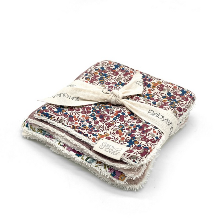 Lot de 6 cotons lavables - Liberty