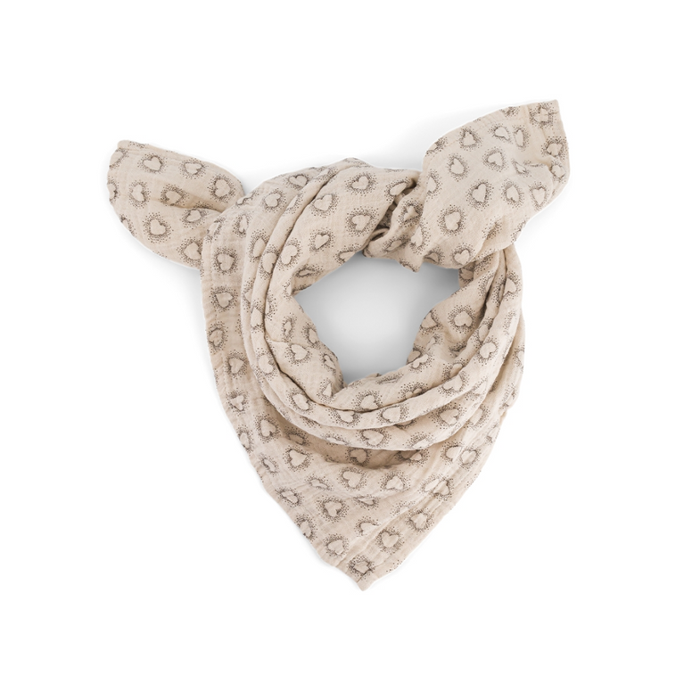 Lange / foulard bianca - greige