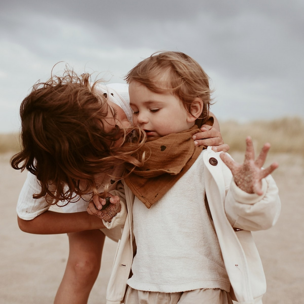 Lange bianca coeur - cumin