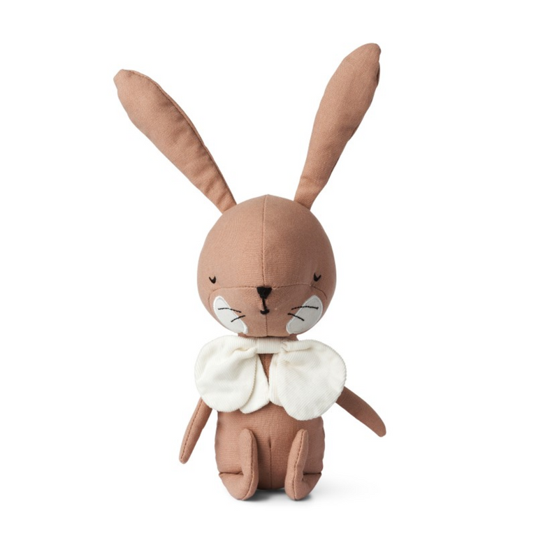 Lapin dans boîte cadeau - Rose