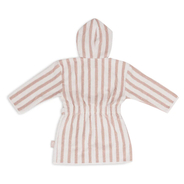 Peignoir Stripe Éponge - Wild Rose