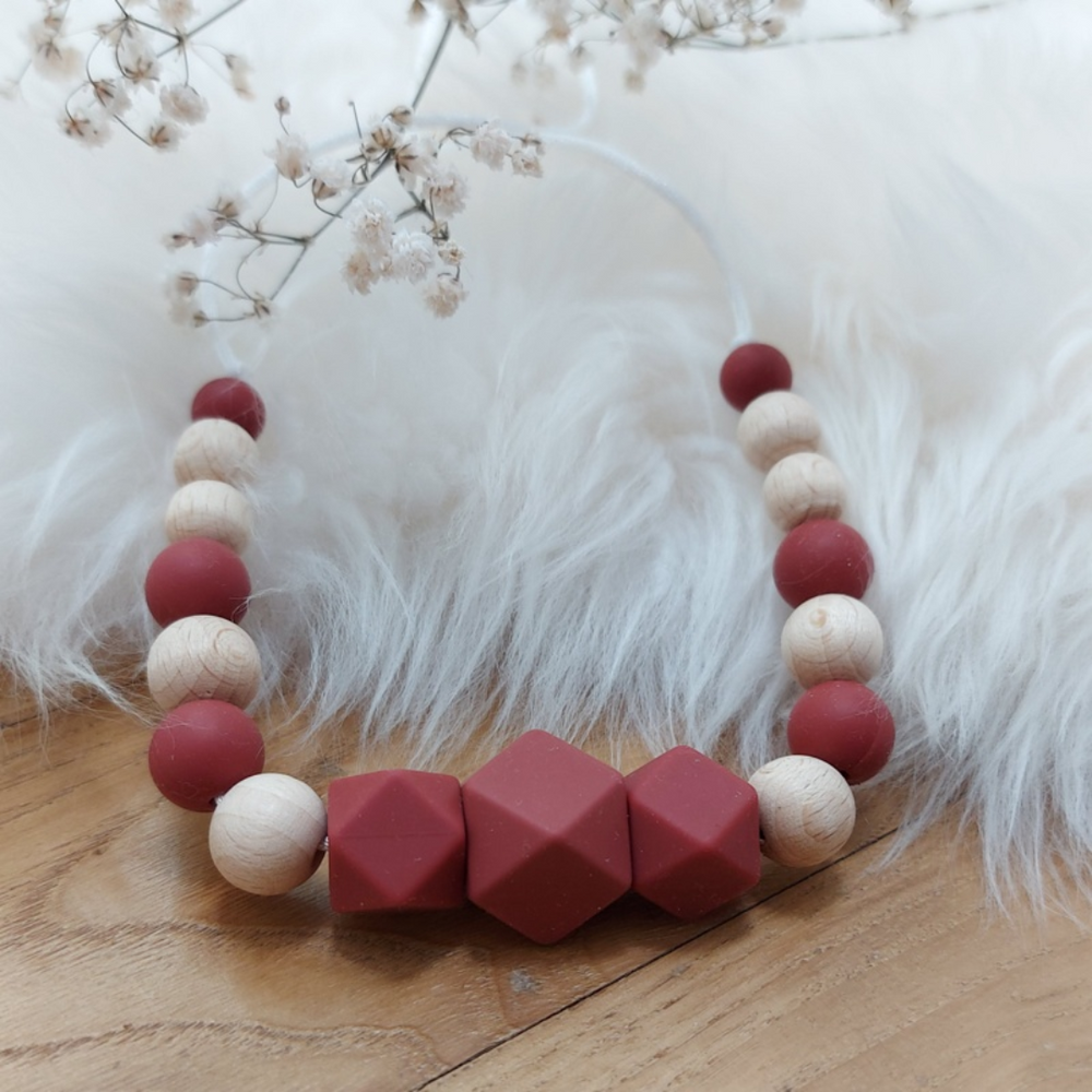 Collier de portage / allaitement - tomette