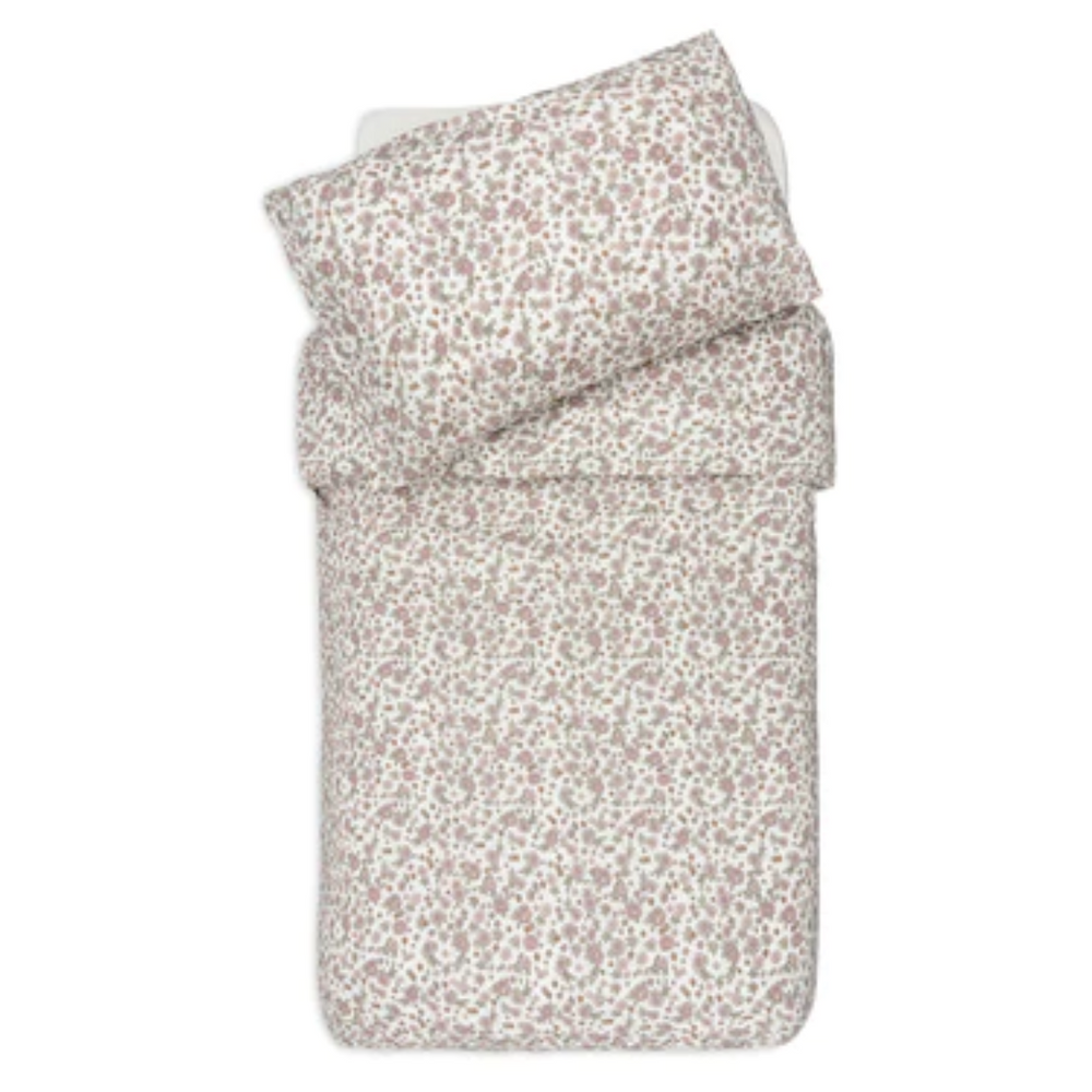 Housse de Couette et taie 100x140cm Retro Flowers