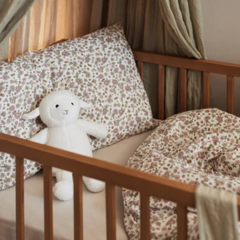 Housse de Couette et taie 100x140cm Retro Flowers