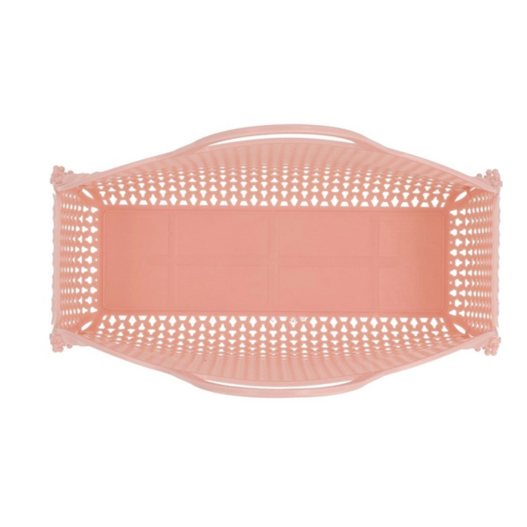 Sac rétro vintage en quartz rose
