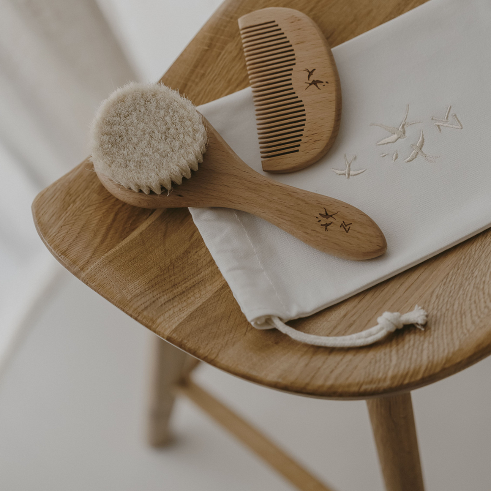 Set de brosse & peigne - Hirondelles