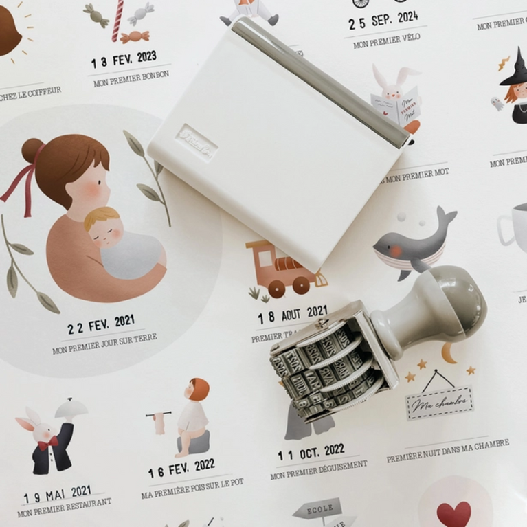 Affiche "Mes Premières Fois" - Atelier Oranger