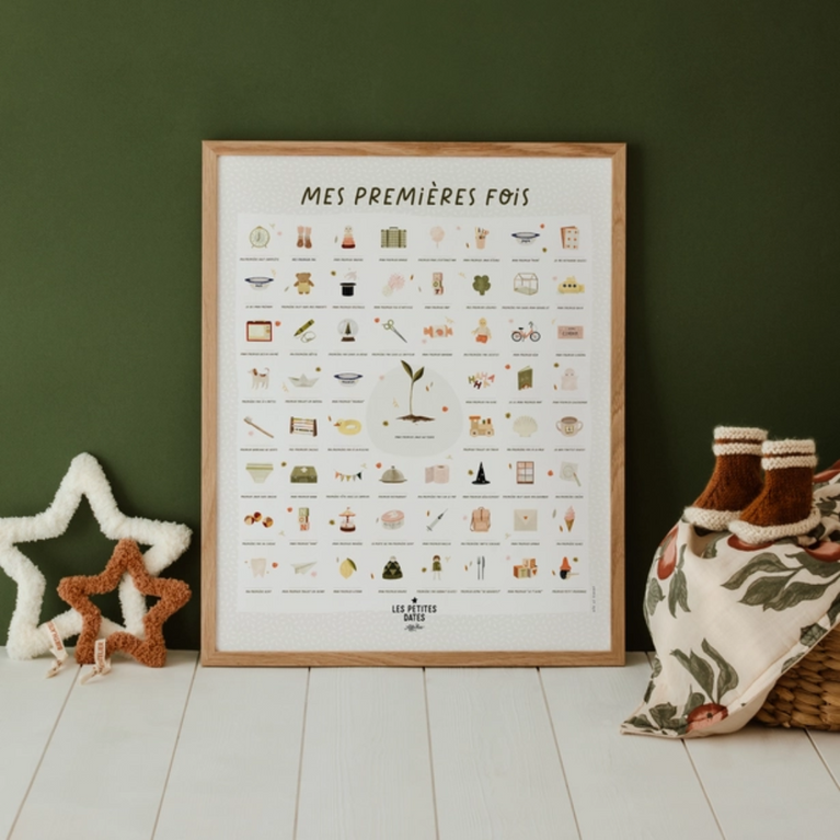 Affiche "Mes Premières Fois" - Léa le Pivert