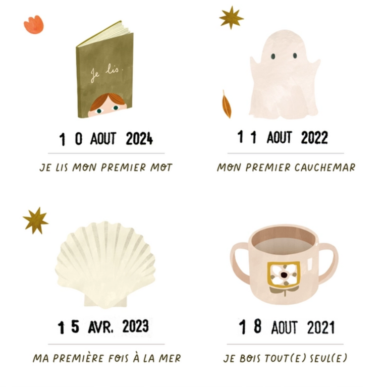 Affiche "Mes Premières Fois" - Léa le Pivert