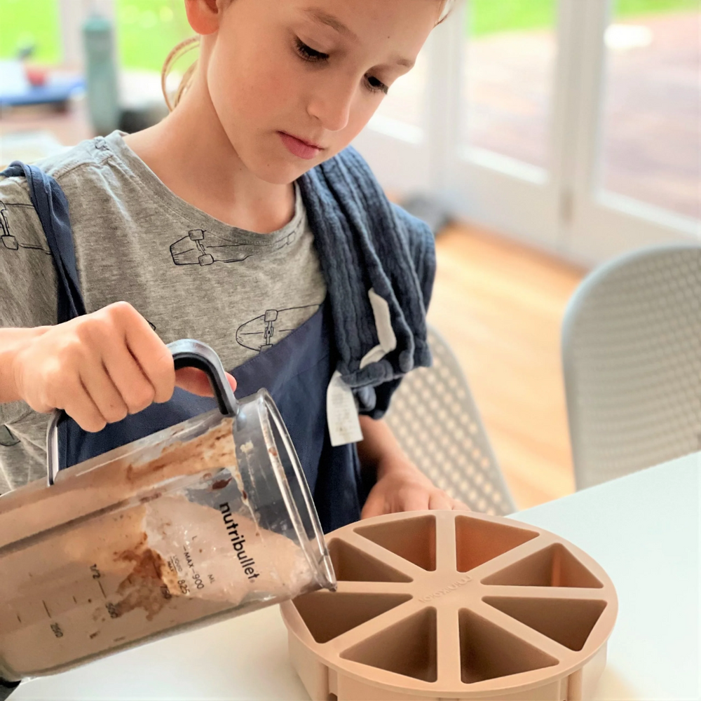 Moule gâteau multi-compartiments en silicone – Nude