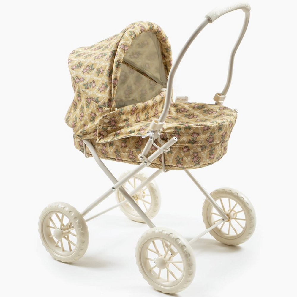 Poussette Landau rétro “Séraphine” pour poupées et poupons